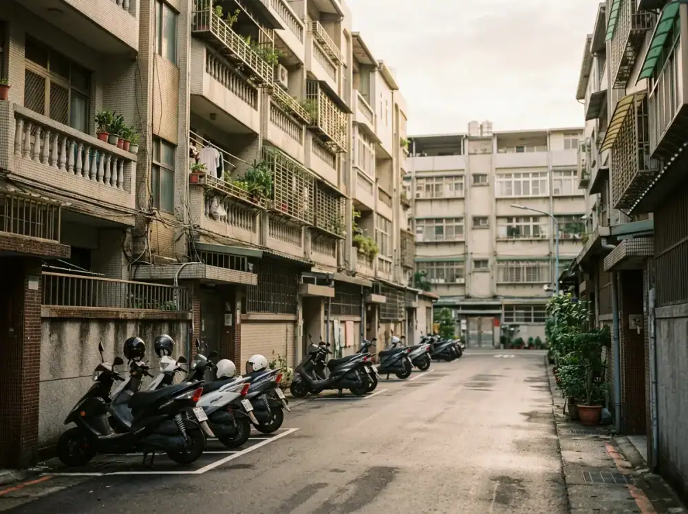 台北市街景示意