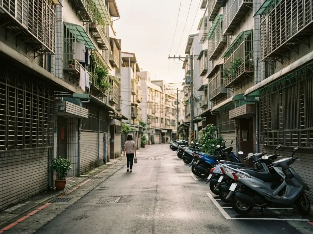 新北市街景示意