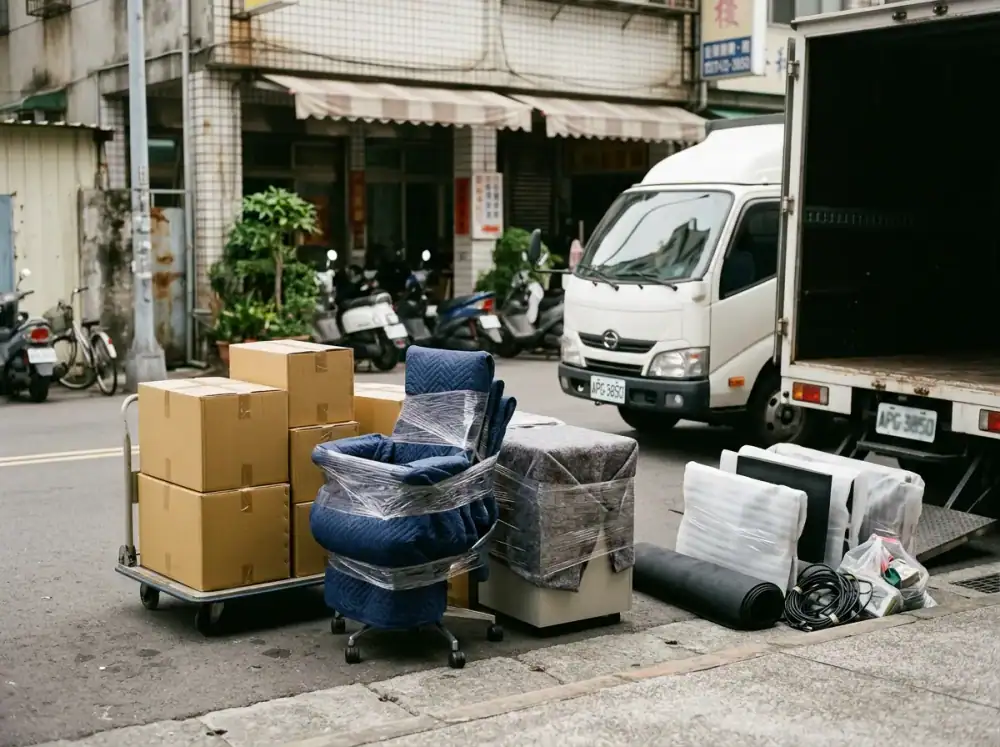 公司搬家示意圖
